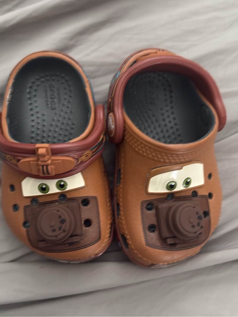 Limited edition mater crocs